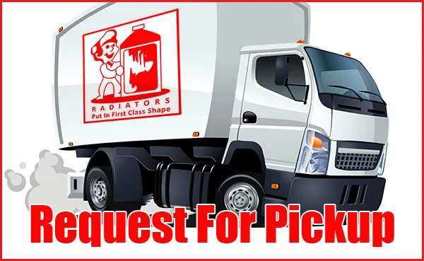 Request a Pick Up